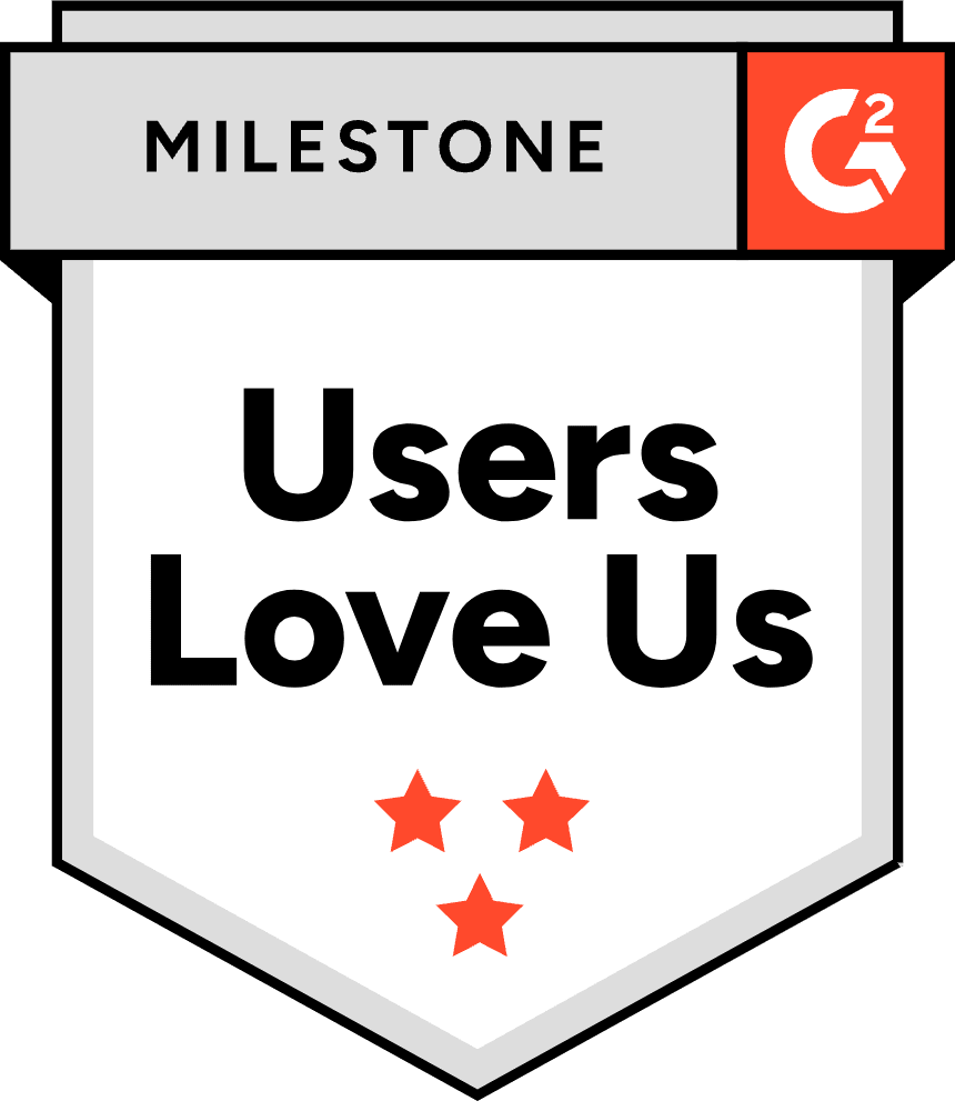 G2 Award Users Love Us